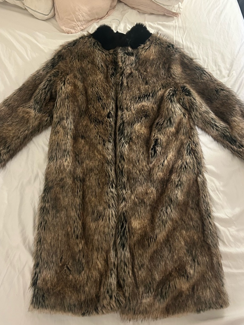 SpiritHoods Dire Wolf Long Faux Fur Coat
